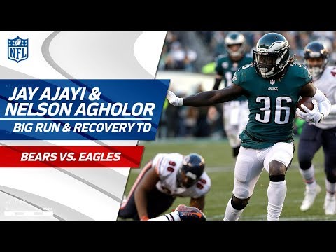 Video: Ajayi Fumbles After Great Run, But Agholor Falls on the Ball for TD! | Bears vs. Eagles | NFL Wk 12
