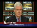 Newt Gingrich Fires Back at Rush Limbaugh