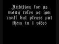 SIMS 2 AUDITIONS OPEN for From Hell!