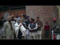 Sikhs at Chupkiti Village (Moga) Questions to former DGP and Badal Dal Candidate for 2012 Elections