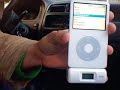 Ipod Video 5G 30GB white + ITRIP demo in the car Ipod Video 5G 30GB white + ITRIP demo in the car