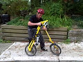 Folding my Strida bike