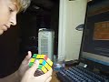 35 second rubik's cube solve by a 13 year old kid