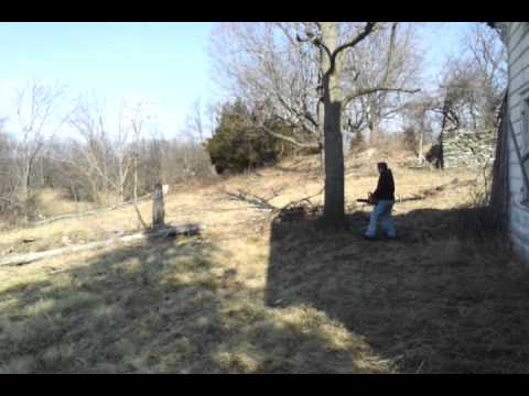 how to notch a tree