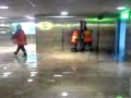 Überschwemmung im Liftschacht