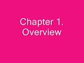 Chapter One-NEW series!