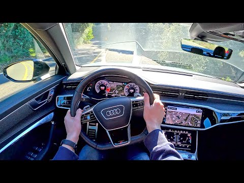 2023 Audi S6 Prestige - POV Test Drive (Binaural Audio)