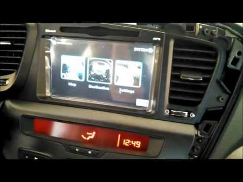 How to Install UNAVI Factory Navigation System in KIA Optima