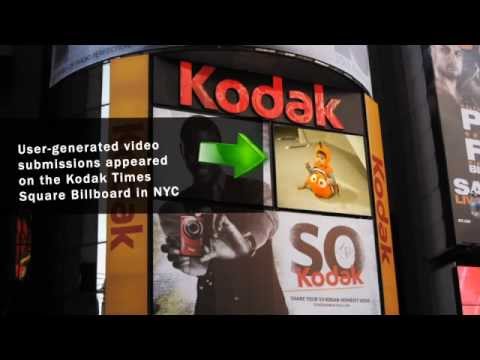 Social connect facebook - Kodak's strategy was to engage users in Times Square and make them aware of the Kodak brand vis-a-vis DOOH, mobile and social media (in particular Facebook)....