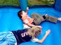 Wreslting in the back yard PART 2