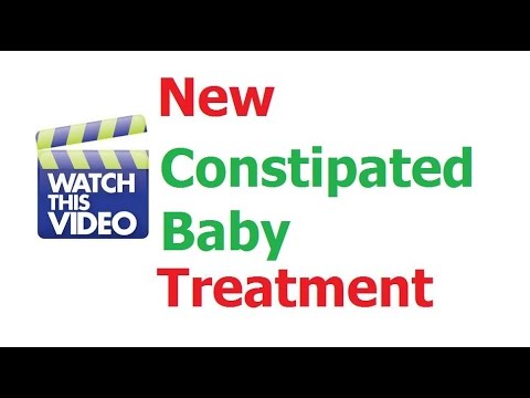 how to treat constipation in a baby