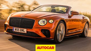 Bentley Continental GT Speed Convertible 2021 review - 208mph luxury drop-top driven - Autocar by Autocar