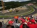 First lap F1 Spa-Franchorchamps 2004