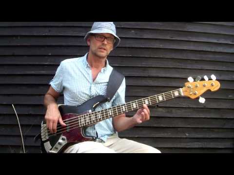 Exercise - Only three notes and a reggae groove;-) Im playing my Sandberg California MarloweDK signature 5 string bass strung with Dunlop Super Bright bass strings ( nickel, gauge 45-125) Brought to you...