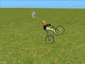 Adult N Teen Animated Rideable Bike for Sims 2