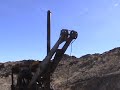 old bucket loader at the mine entrance first part of adventure...