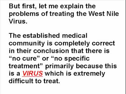 how to cure wnv