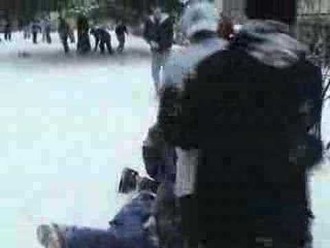 University of Delaware Snowball Fight