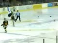 EIHL Hockey fight between Ryan Shmyr and Andre 