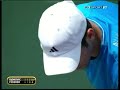 Roger Fededer Broken racket ,raquette abuse