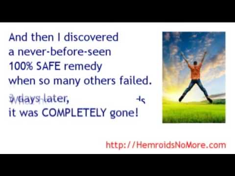 how to eliminate hemorrhoids