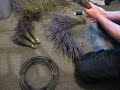 Making a Lavender Wreath - { How to Make lavender Wreath }