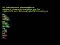 U.S. Customary and Metric units Video Tutorial