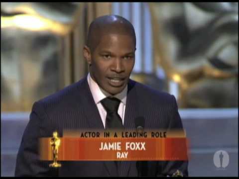 Jamie Foxx winning Best Actor for