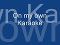 Les miserables karaoke On my own