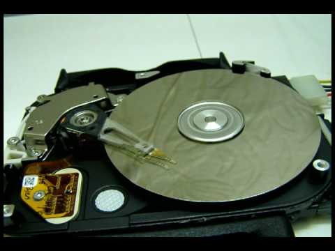 HDD - Откопал старый винт на 4.3 гига и решил глянуть как он работает внутри)