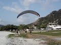Primeria decolagem de paramotor Primeria decolagem de paramotor