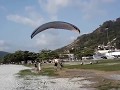 Primeria decolagem de paramotor