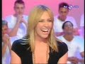 mara venier a domenica in offre le proprie scarpe a cameron diaz.