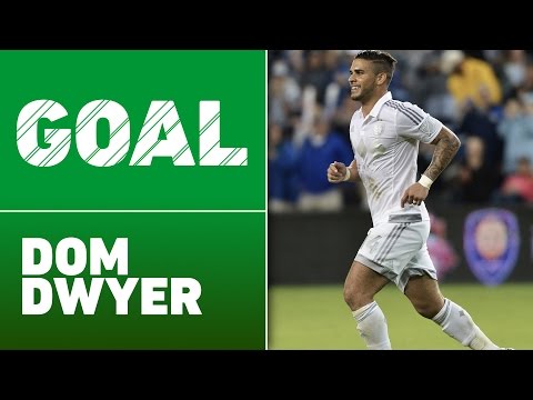 Video: GOAL: Dom Dwyer rips a LASER from 25 yards to give Sporting KC a lead