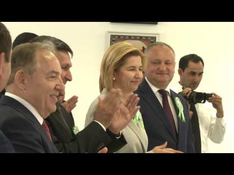 Președintele țării a participat la ceremonia de inaugurare a grădiniţei de copii din satul Cişmichioi