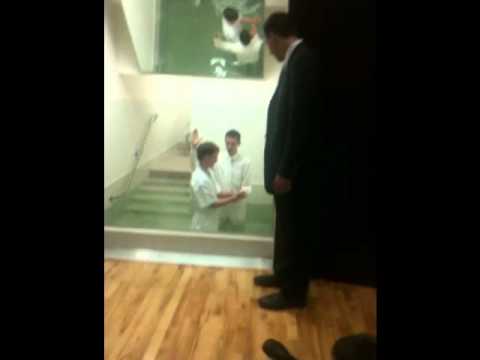 how to perform lds baptism