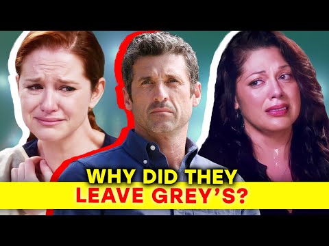 Grey's Anatomy: The Real Reasons Why Main Characters Left| ⭐OSSA