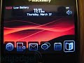 BlackBerry 9000 GUI
