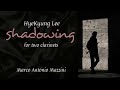 Marco Mazzini plays HyeKyung Lee's Shadowing (clarinet)