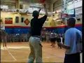 Barack Obama Hits 3 Point Jump Shot for the Troops on  1st T