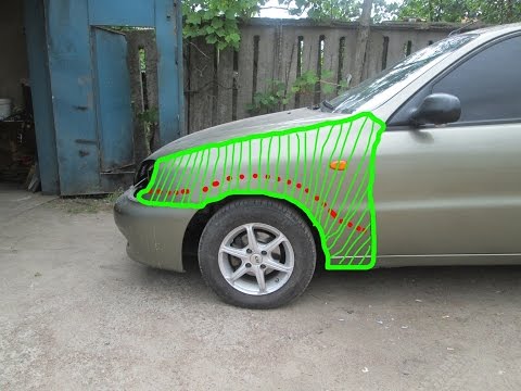 Покраска автомобиля с переходом своими руками Покраска автомобиля с переходом своими руками