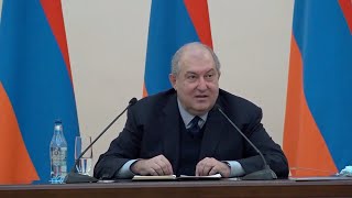 Armen Sarkissian's meeting with representatives of public and cultural organizations