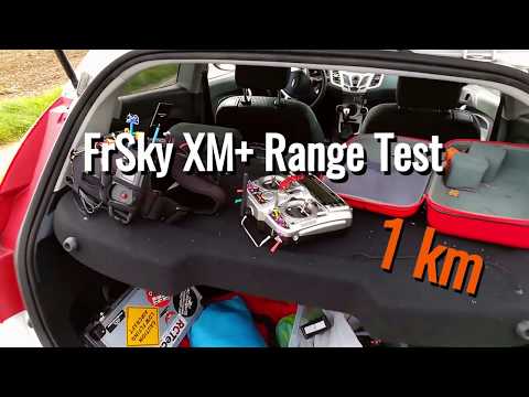 FrSky XM+ 1 km Range Test to Failsafe