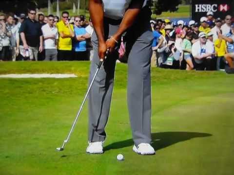 What Stricker Told Tiger + Tiger’s Putting Stroke in Slow Motion