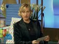 Ellen showing her old pictures on teds