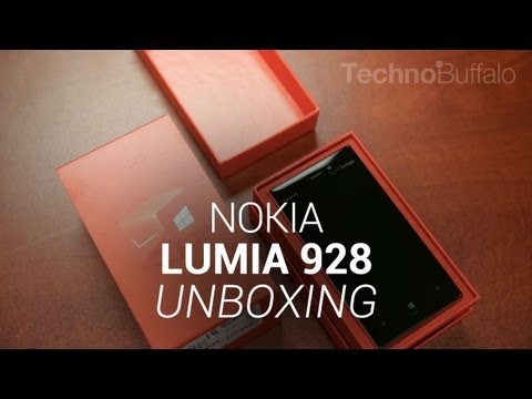 unboxing - Nokia Lumia 928 Unboxing! For months, reports swirled around a tweaked version of Nokia's Lumia 920 heading to Verizon, and last week we finally saw the devi...