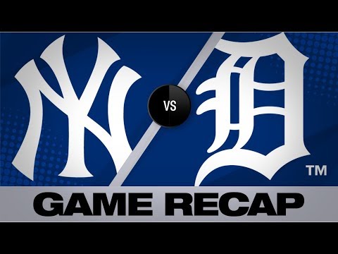 Video: Voit, Romine drive Yankees to 10-4 win | Yankees-Tigers Game 1 Highlights 9/12/19