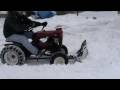 wheel horse in snow storm pt 2