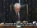 NCLB Hearing: Chairman George Miller