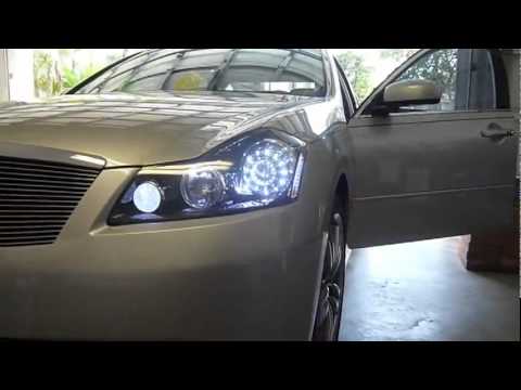 06-10 INFINITI M35 / M45 Super LED Headlights by ClearCorners.Com